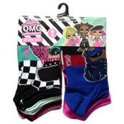 Wholesale - 10pk LOL SURPRISE QUEENS NS SOCKS SIZE 6-8, UPC: 193159217136